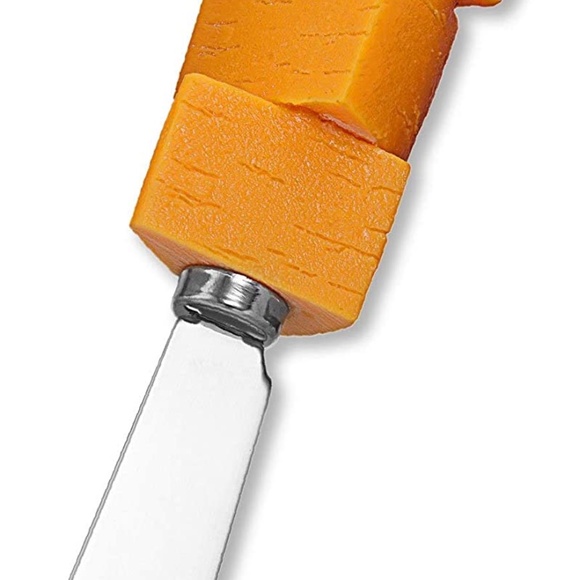 4pcse Red Wine Tasting Hand Painted Handle with Stainless Steel Blade Spreader - Picture 4 of 5